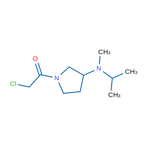 2-Chloro-1-(3-(isopropyl(methyl)amino)pyrrolidin-1-yl)ethanone 1g