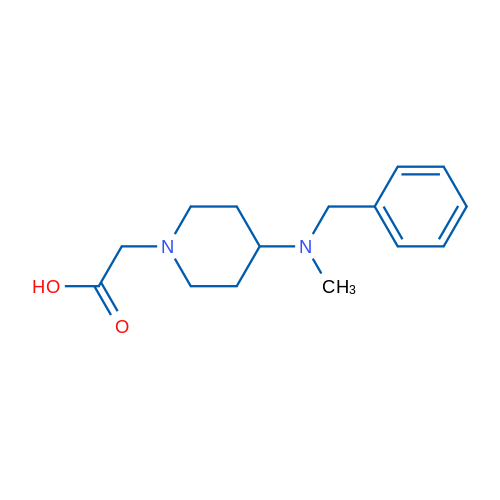 2-(4-(Benzyl(methyl)amino)piperidin-1-yl)acetic acid 1g