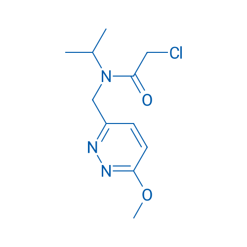 2-Chloro-N-isopropyl-N-((6-methoxypyridazin-3-yl)methyl)acetamide 1g