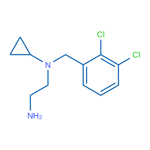 N1-Cyclopropyl-N1-(2,3-dichlorobenzyl)ethane-1,2-diamine 1g