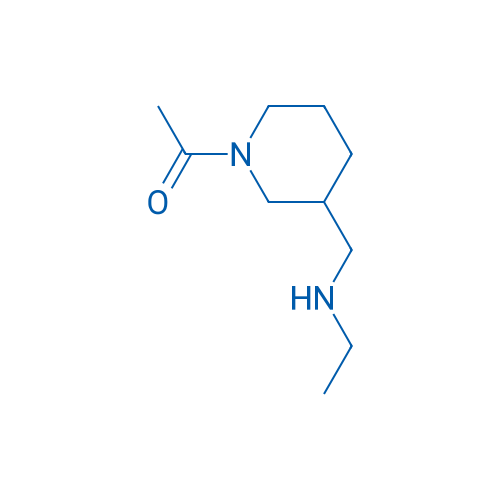 1-(3-((Ethylamino)methyl)piperidin-1-yl)ethanone 1g