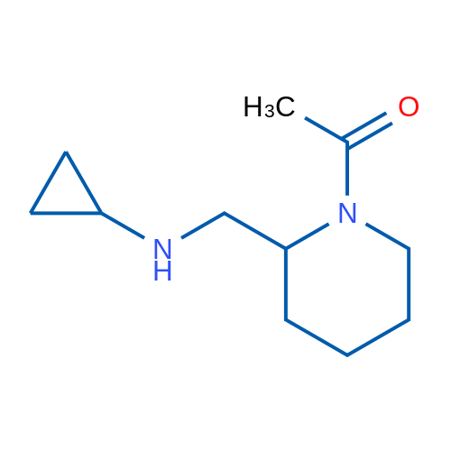 1-(2-((Cyclopropylamino)methyl)piperidin-1-yl)ethanone 1g