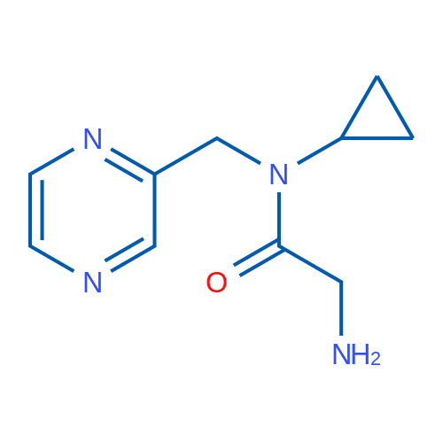 2-Amino-N-cyclopropyl-N-(pyrazin-2-ylmethyl)acetamide 1g