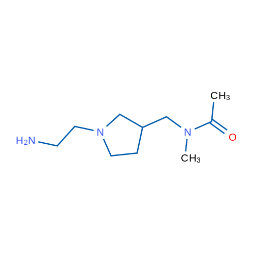 N-((1-(2-Aminoethyl)pyrrolidin-3-yl)methyl)-N-methylacetamide 1g
