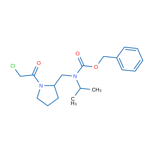 Benzyl ((1-(2-chloroacetyl)pyrrolidin-2-yl)methyl)(isopropyl)carbamate 1g