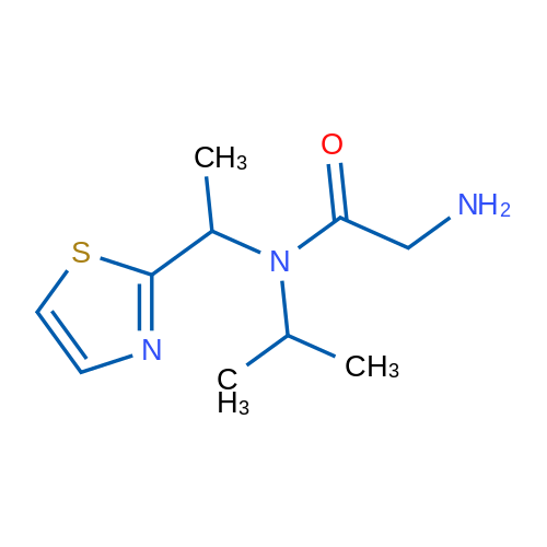 2-Amino-N-isopropyl-N-(1-(thiazol-2-yl)ethyl)acetamide 1g