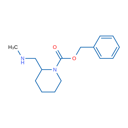 Benzyl 2-((methylamino)methyl)piperidine-1-carboxylate 1g