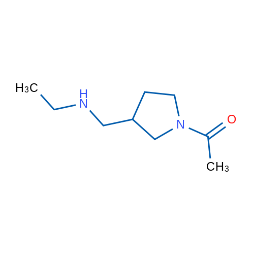 1-(3-((Ethylamino)methyl)pyrrolidin-1-yl)ethanone 1g