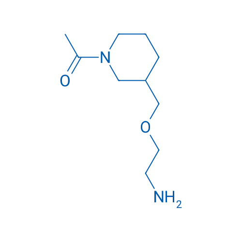 1-(3-((2-Aminoethoxy)methyl)piperidin-1-yl)ethanone 1g