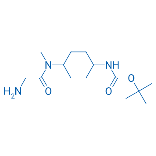 tert-Butyl (4-(2-amino-N-methylacetamido)cyclohexyl)carbamate 1g
