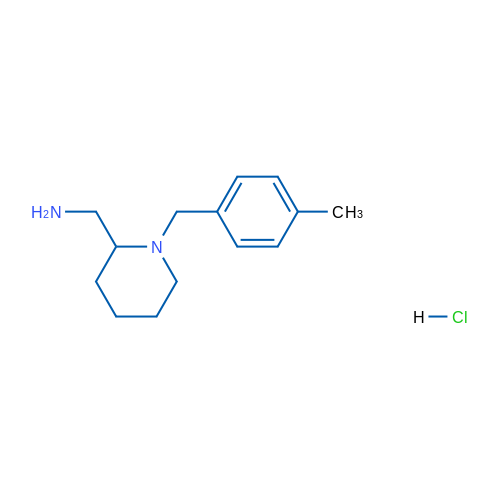 (1-(4-Methylbenzyl)piperidin-2-yl)methanamine hydrochloride 1g