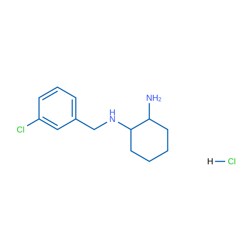N1-(3-Chlorobenzyl)cyclohexane-1,2-diamine hydrochloride 1g
