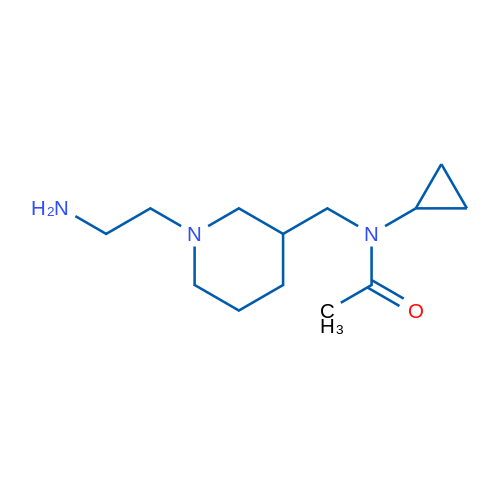 N-((1-(2-Aminoethyl)piperidin-3-yl)methyl)-N-cyclopropylacetamide 1g