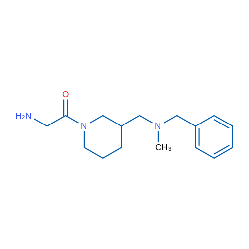 2-Amino-1-(3-((benzyl(methyl)amino)methyl)piperidin-1-yl)ethanone 1g