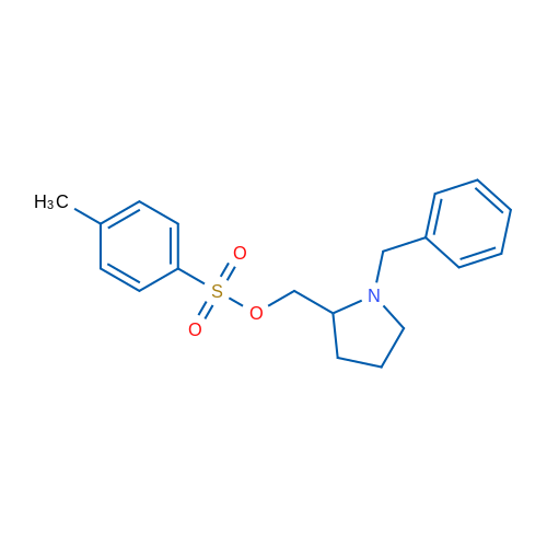 (1-Benzylpyrrolidin-2-yl)methyl 4-methylbenzenesulfonate 1g