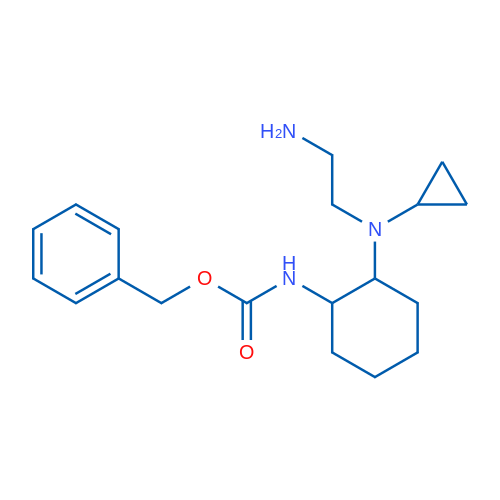Benzyl (2-((2-aminoethyl)(cyclopropyl)amino)cyclohexyl)carbamate 1g