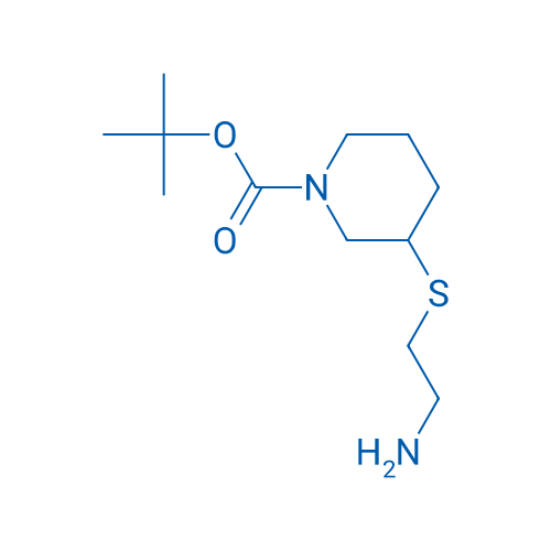 tert-Butyl 3-((2-aminoethyl)thio)piperidine-1-carboxylate 1g