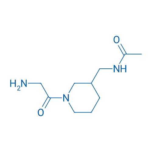 N-((1-(2-Aminoacetyl)piperidin-3-yl)methyl)acetamide 1g