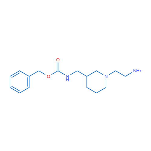Benzyl ((1-(2-aminoethyl)piperidin-3-yl)methyl)carbamate 1g