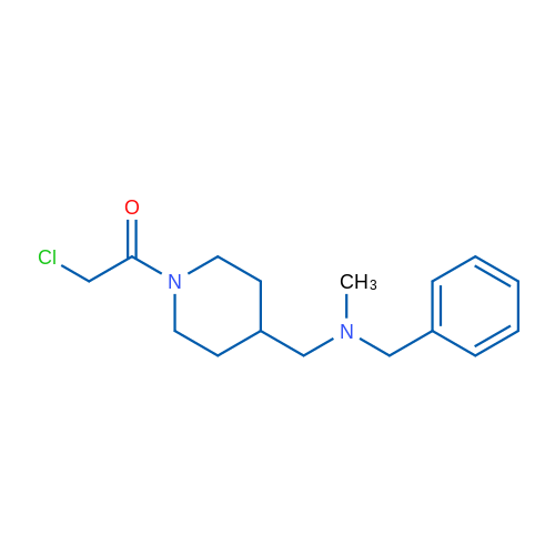 1-(4-((Benzyl(methyl)amino)methyl)piperidin-1-yl)-2-chloroethanone 1g