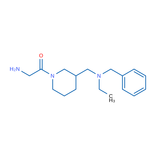 2-Amino-1-(3-((benzyl(ethyl)amino)methyl)piperidin-1-yl)ethanone 1g