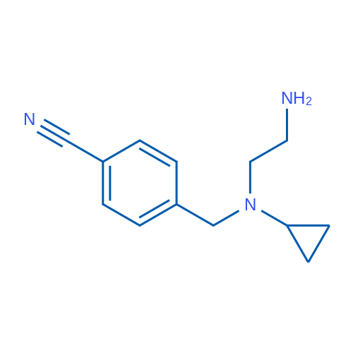 4-(((2-Aminoethyl)(cyclopropyl)amino)methyl)benzonitrile 1g