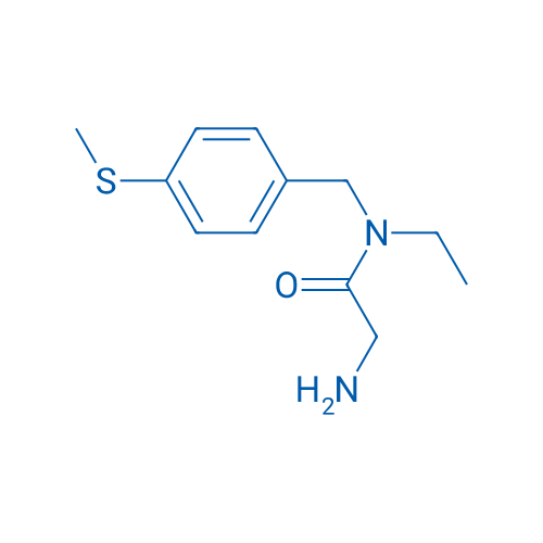 2-Amino-N-ethyl-N-(4-(methylthio)benzyl)acetamide 1g