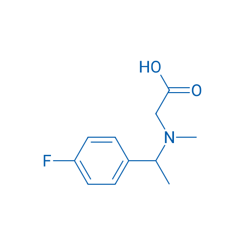 2-((1-(4-Fluorophenyl)ethyl)(methyl)amino)acetic acid 1g
