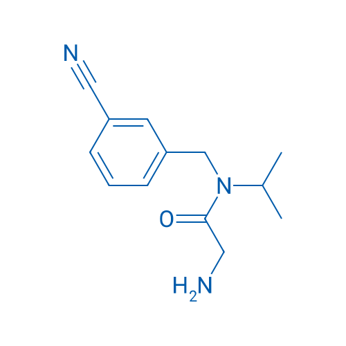2-Amino-N-(3-cyanobenzyl)-N-isopropylacetamide 1g