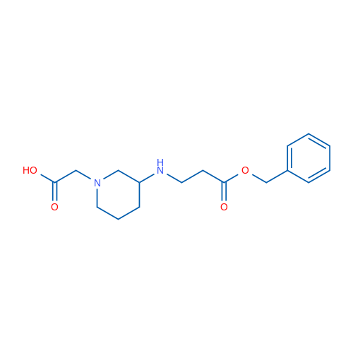 2-(3-((3-(Benzyloxy)-3-oxopropyl)amino)piperidin-1-yl)acetic acid 1g