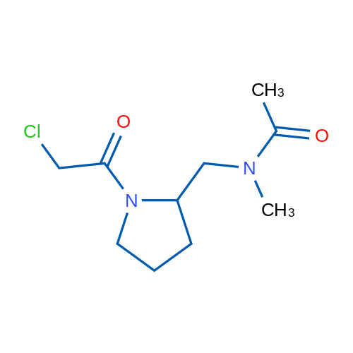 N-((1-(2-Chloroacetyl)pyrrolidin-2-yl)methyl)-N-methylacetamide 1g