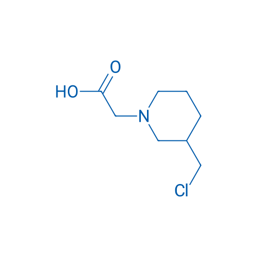 2-(3-(Chloromethyl)piperidin-1-yl)acetic acid 1g