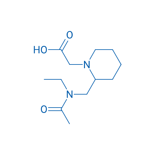2-(2-((N-Ethylacetamido)methyl)piperidin-1-yl)acetic acid 1g