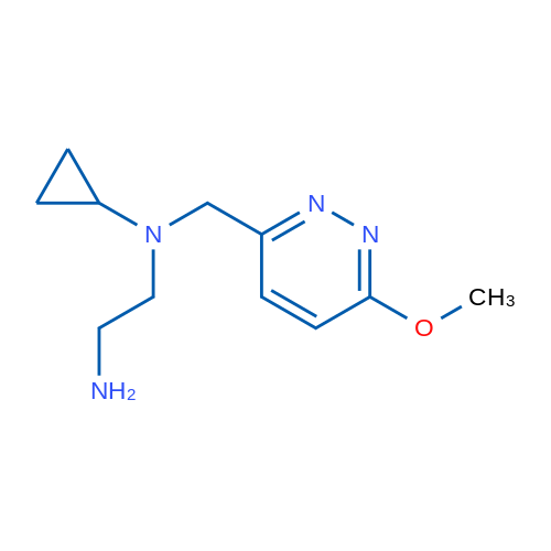 N1-Cyclopropyl-N1-((6-methoxypyridazin-3-yl)methyl)ethane-1,2-diamine 1g