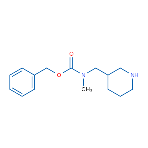Benzyl methyl(piperidin-3-ylmethyl)carbamate 1g