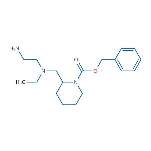 Benzyl 2-(((2-aminoethyl)(ethyl)amino)methyl)piperidine-1-carboxylate 1g