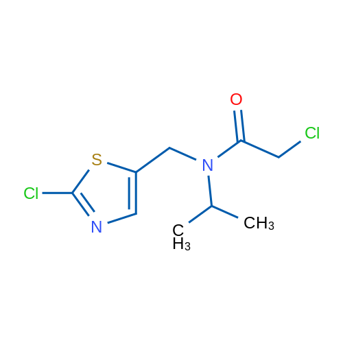 2-Chloro-N-((2-chlorothiazol-5-yl)methyl)-N-isopropylacetamide 1g