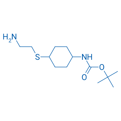 tert-Butyl (4-((2-aminoethyl)thio)cyclohexyl)carbamate 1g