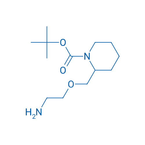 tert-Butyl 2-((2-aminoethoxy)methyl)piperidine-1-carboxylate 1g