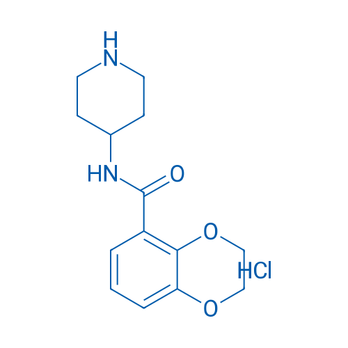 N-(Piperidin-4-yl)-2,3-dihydrobenzo[b][1,4]dioxine-5-carboxamide hydrochloride 250mg