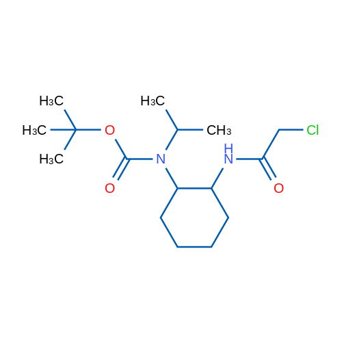 tert-Butyl (2-(2-chloroacetamido)cyclohexyl)(isopropyl)carbamate 1g