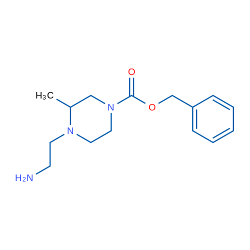 Benzyl 4-(2-aminoethyl)-3-methylpiperazine-1-carboxylate 1g