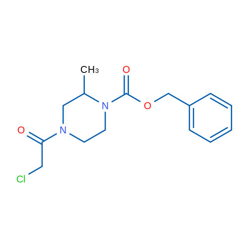 Benzyl 4-(2-chloroacetyl)-2-methylpiperazine-1-carboxylate 1g