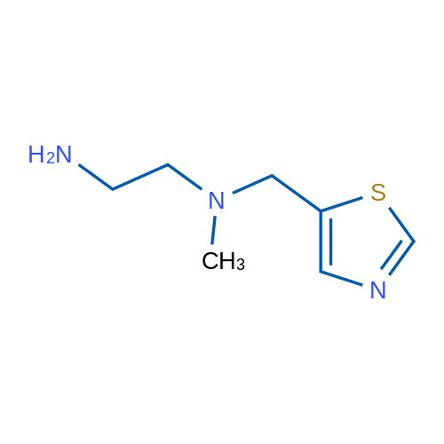 N1-Methyl-N1-(thiazol-5-ylmethyl)ethane-1,2-diamine 1g