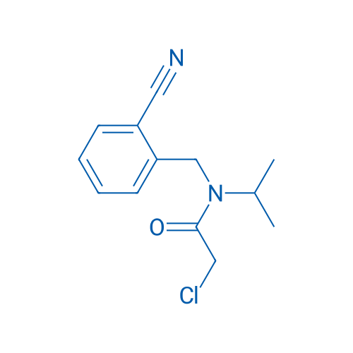 2-Chloro-N-(2-cyanobenzyl)-N-isopropylacetamide 1g
