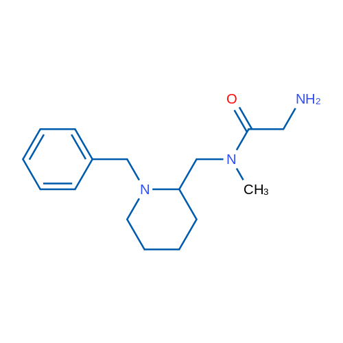 2-Amino-N-((1-benzylpiperidin-2-yl)methyl)-N-methylacetamide 1g
