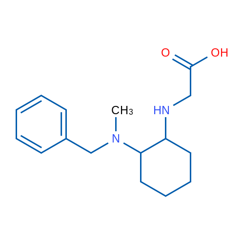 2-((2-(Benzyl(methyl)amino)cyclohexyl)amino)acetic acid 1g