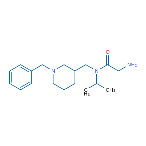 2-Amino-N-((1-benzylpiperidin-3-yl)methyl)-N-isopropylacetamide 1g