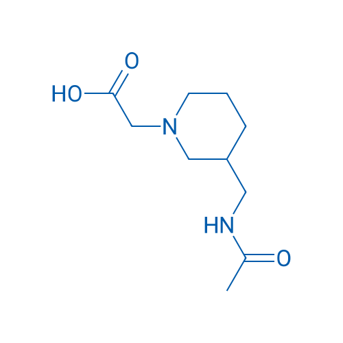 2-(3-(Acetamidomethyl)piperidin-1-yl)acetic acid 1g