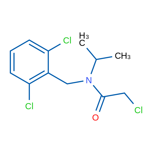 2-Chloro-N-(2,6-dichlorobenzyl)-N-isopropylacetamide 1g